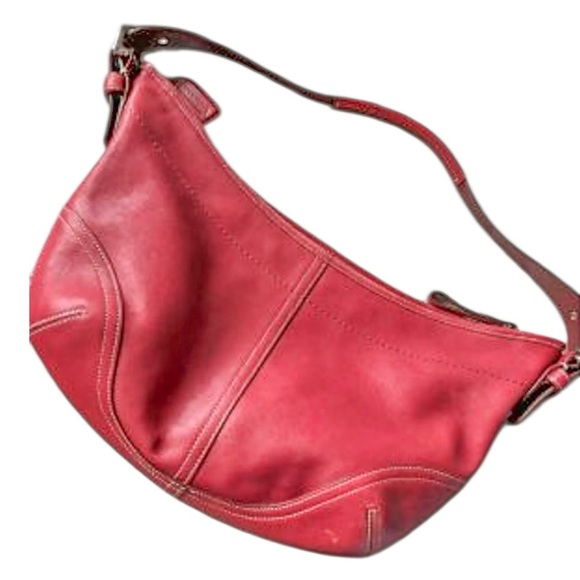 Coach Leather Shoulder Bag - Picture 5 of 12